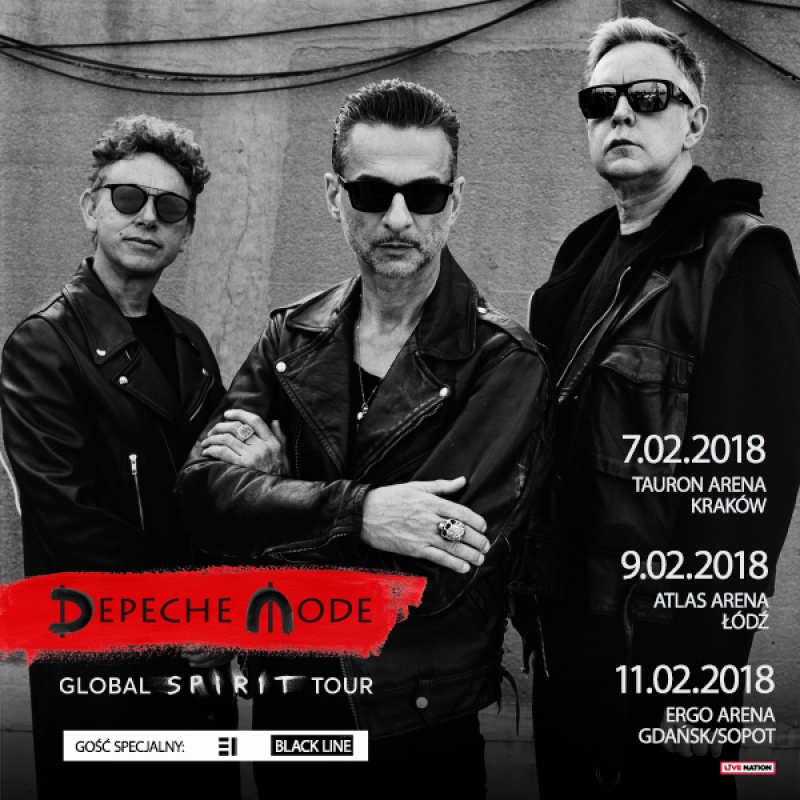 Depeche Mode ogłasza supporty na zimową część trasy Global Spirit Tour
