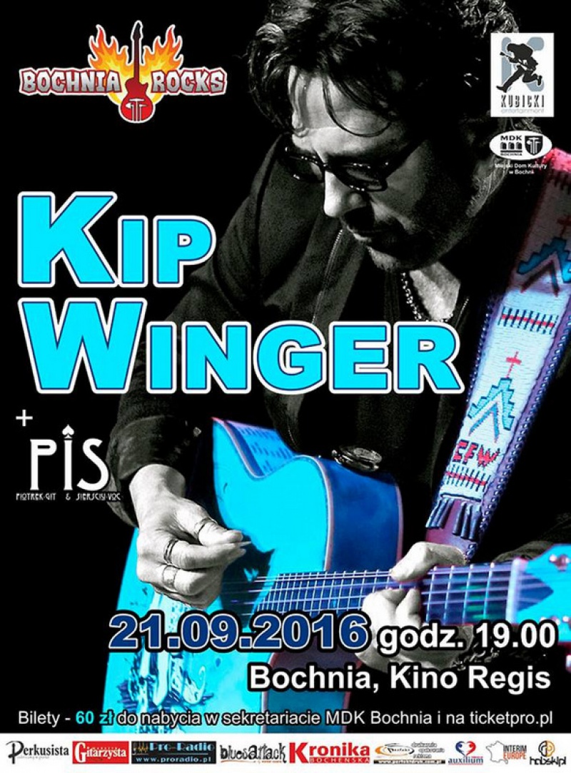 Kip Winger zagra w Polsce !
