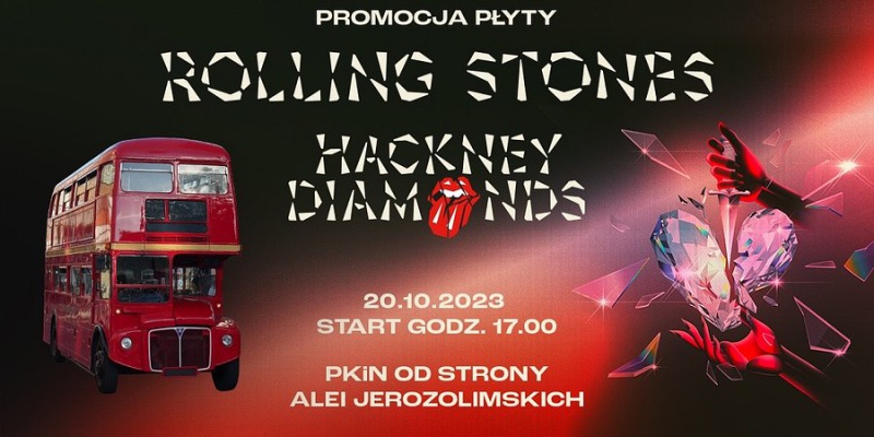 Uroczysta premiera „Hackney Diamonds” The Rolling Stones w Warszawie !