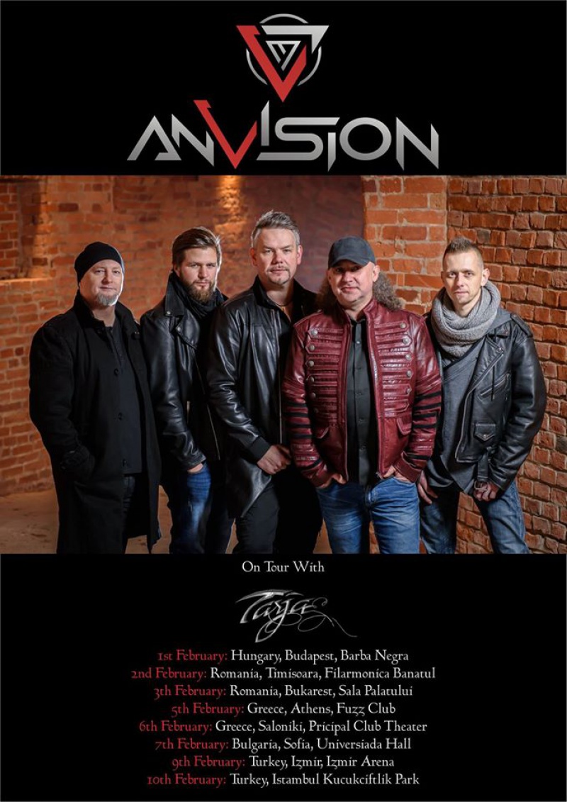 AnVision z Tarnowa jako support Tarji Turunen