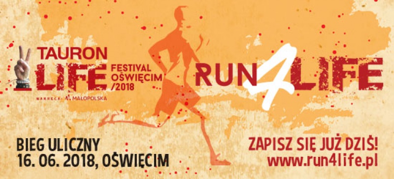 Run4Life - pobiegnij ulicami Oświęcimia z Robertem Korzeniowskim!