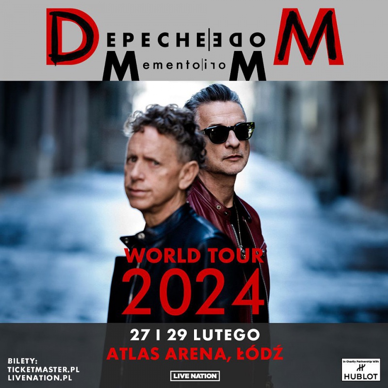 Depeche Mode ponownie zawitają do Europy w ramach trasy Memento Mori w 2024 roku!