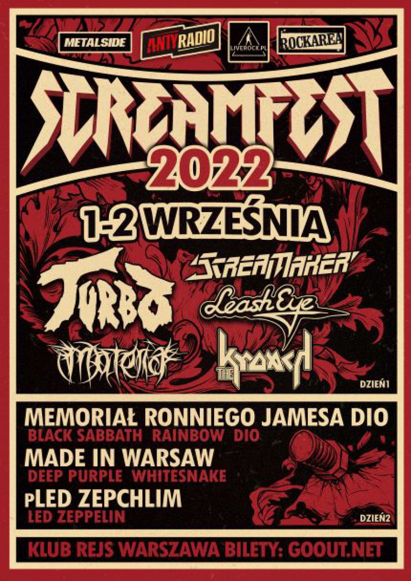 ScreamFest 2022 - Warszawa doczekała się plenerowego festiwalu metalowego