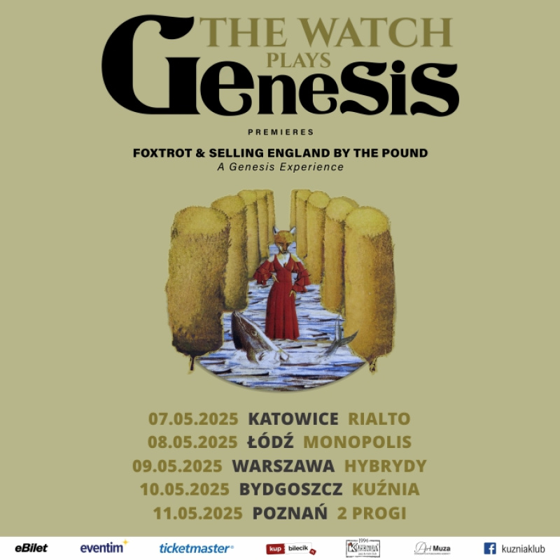 The Watch plays Genesis – polskie koncerty już w maju!