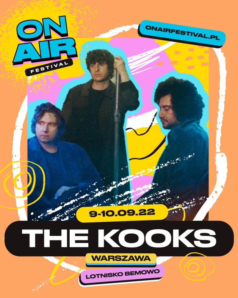 The Kooks, Röyksopp, Tymek, Artur Rojek, Rubens - dołączają do line-up&#039;u ON AIR Festival!