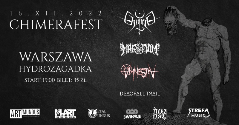 Chimera Fest 16 grudnia w Hydrozagadce