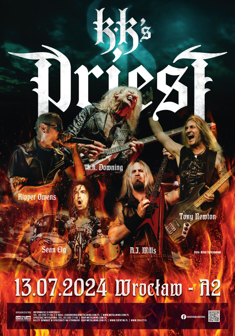 KK's Priest - nowy teledysk i koncert w Polsce!