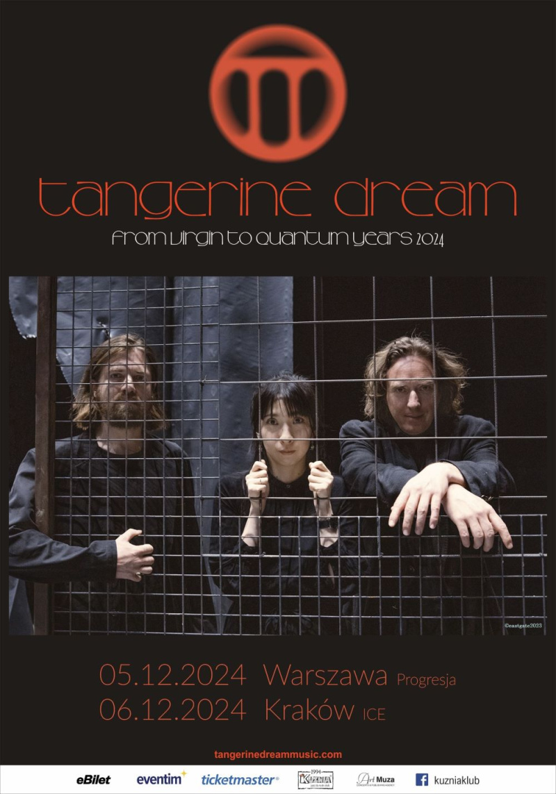 Tangerine Dream na dwóch koncertach w Polsce!