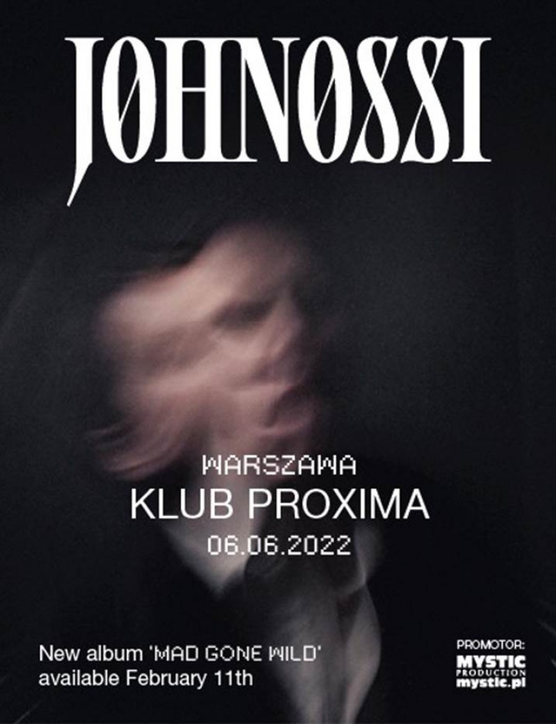 JOHNOSSI - ZMIANA TERMINU KONCERTU