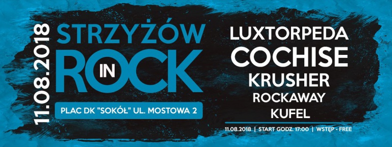 Zapraszamy na koncert &quot;Strzyżów In Rock &quot;