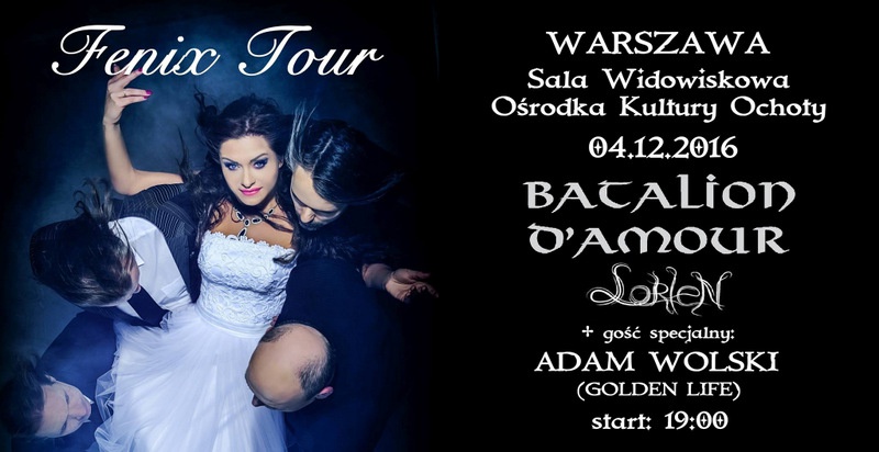Nowa płyta "Fenix", FENIX TOUR - Koncert Batalion d'Amour