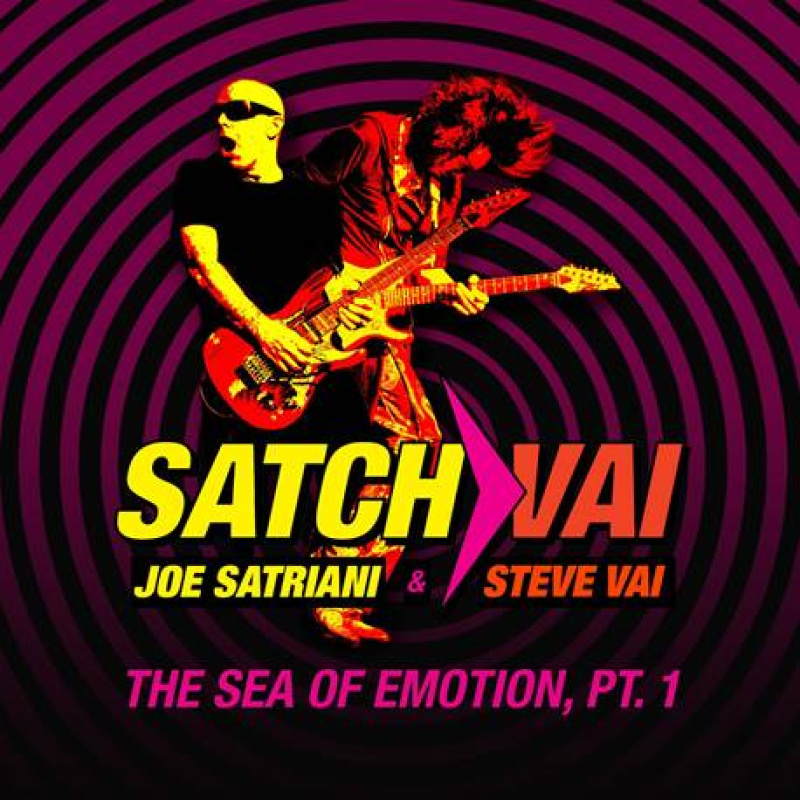 JOE SATRIANI I STEVE VAI prezentują wspólny singiel „The Sea of Emotion, Pt. 1"