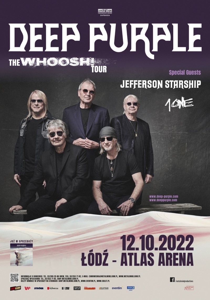 Deep Purple - znamy polski support!