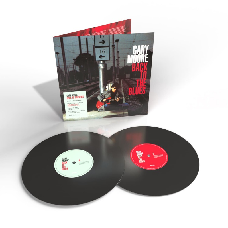 Gary Moore "Back To The Blues" Pierwszy raz w historii na winylu!