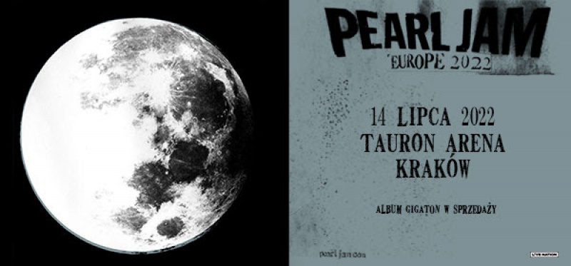 Koncert Pearl Jam przełożony na 2022 r.