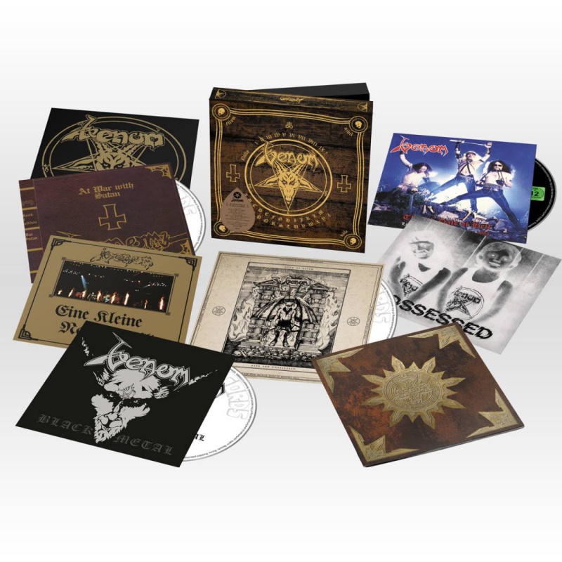 VENOM  BOX SET ‘IN NOMINE SATANAS’ (6CD + DVD)