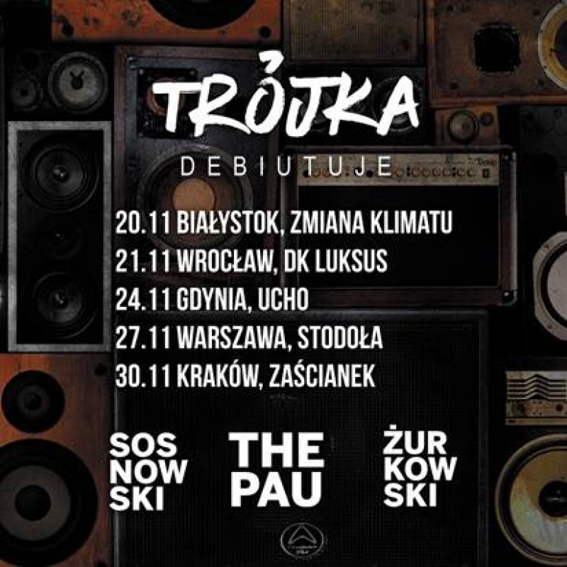Sosnowski, The Pau i Żurkowski – wspólna trasa koncertowa!