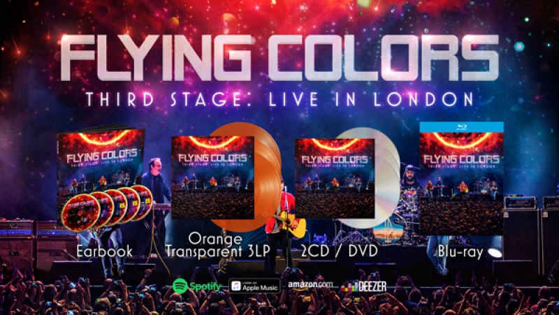 Supergrupa Flying Colors wydaje album koncertowy !