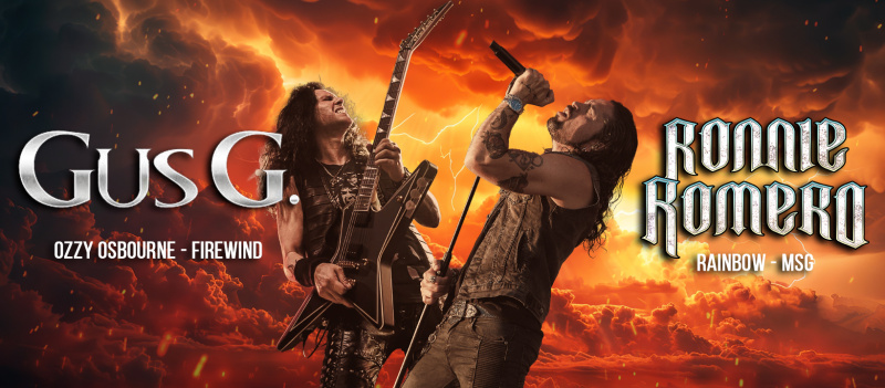 RONNIE ROMERO & GUS G na jedynym koncercie w Polsce!