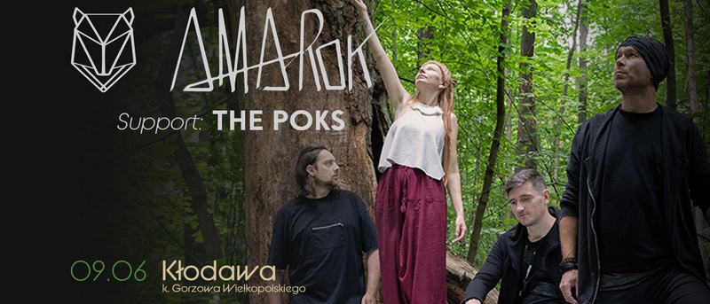 Amarok i The POKS z koncertami w Kłodawie!