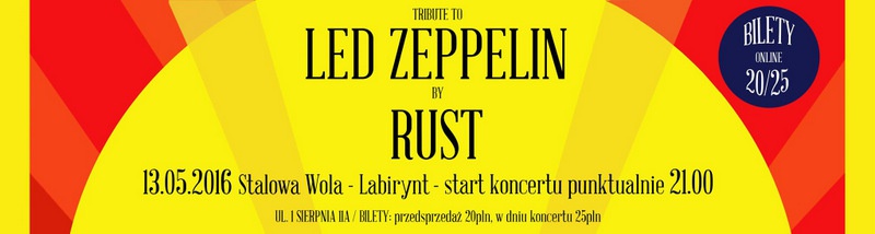"Tribute to Led Zeppelin by Rust"