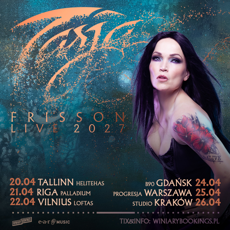 TARJA TURUNEN na 3 koncertach w Polsce!