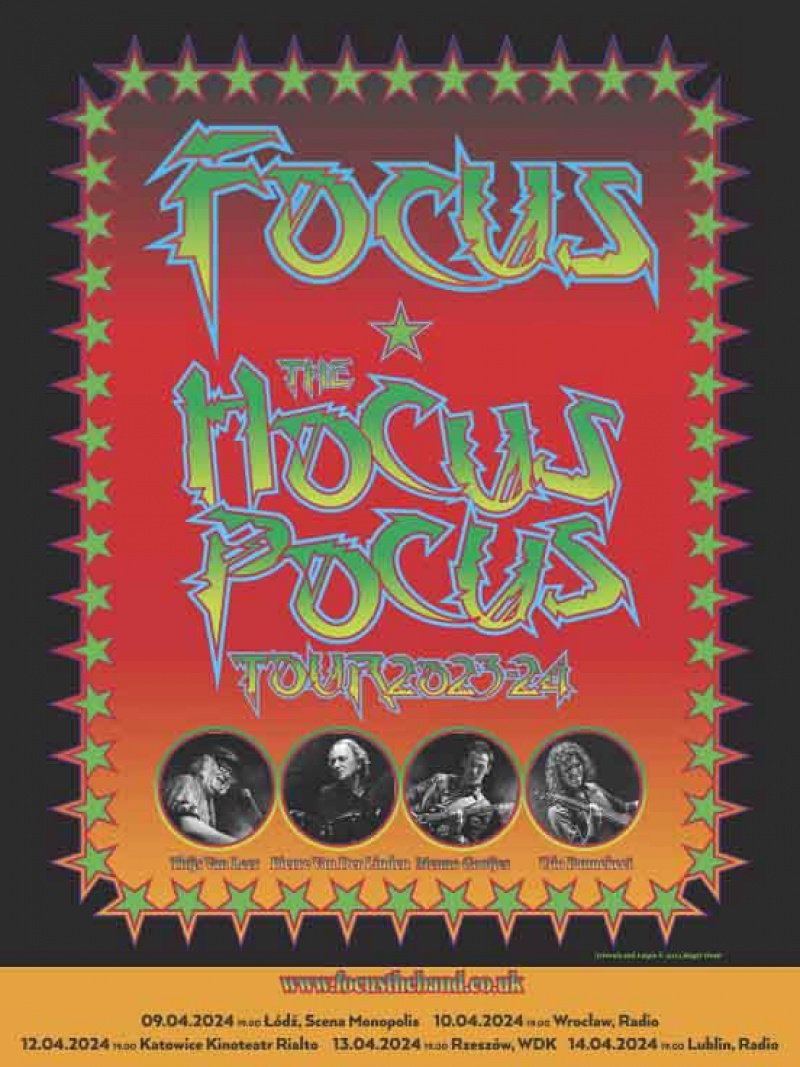 Focus powraca do Polski z trasą Hocus Pocus Tour 2024