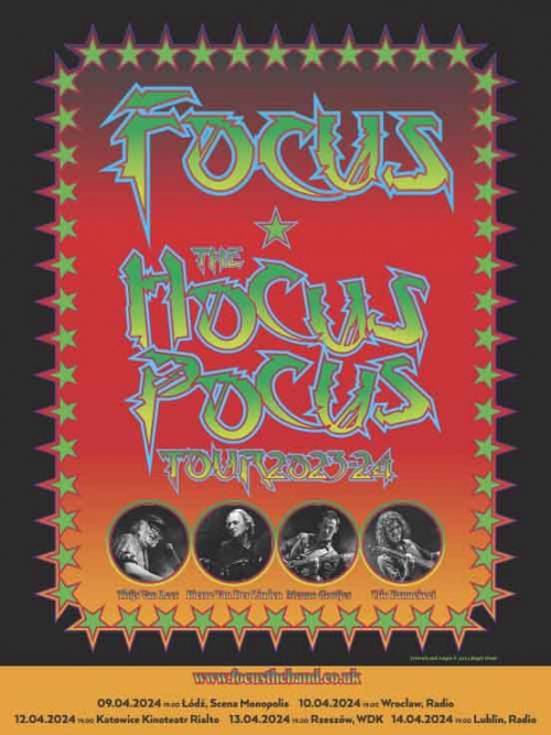 Focus powraca do Polski z trasą Hocus Pocus Tour 2024