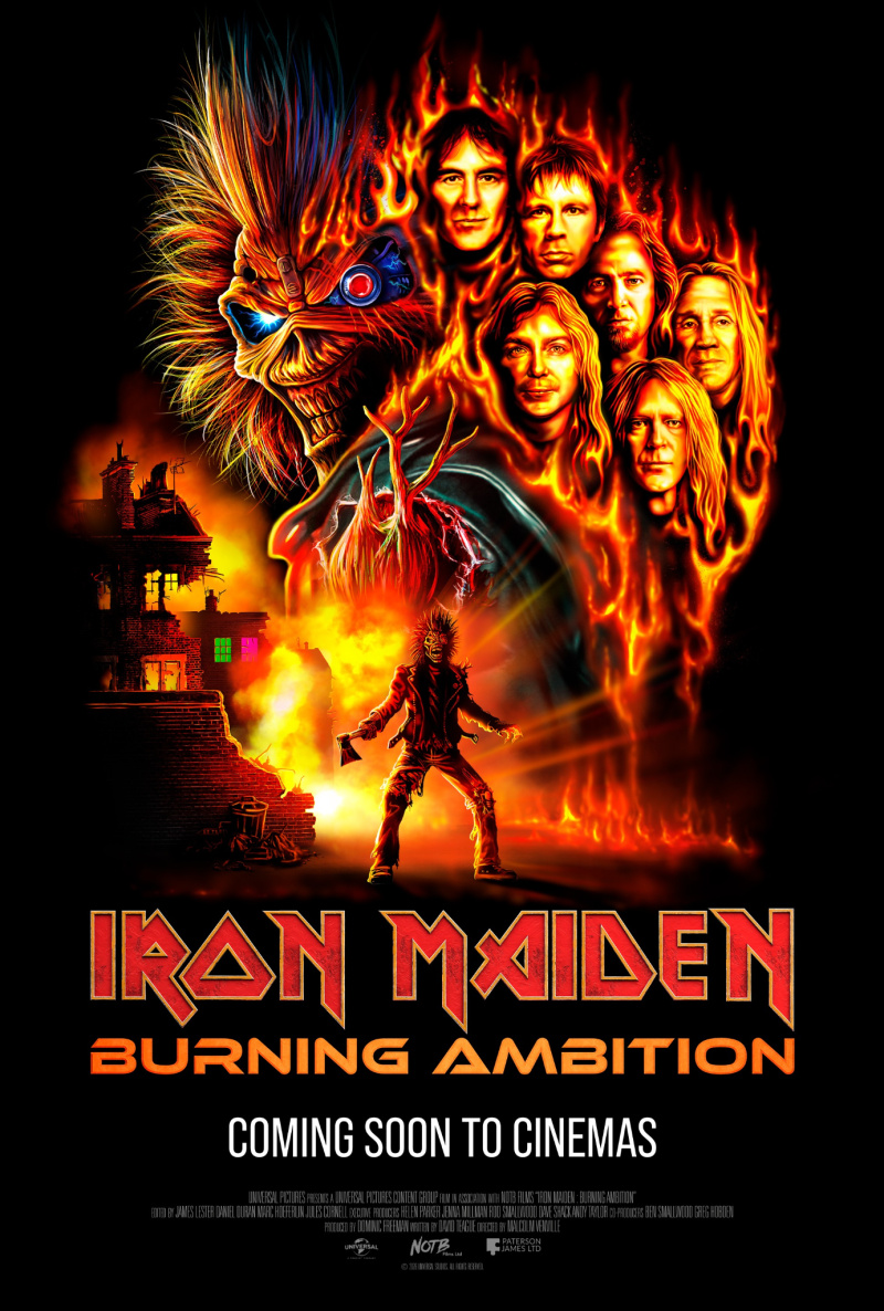 IRON MAIDEN: BURNING AMBITION  W KINACH OD 15 MAJA 2026