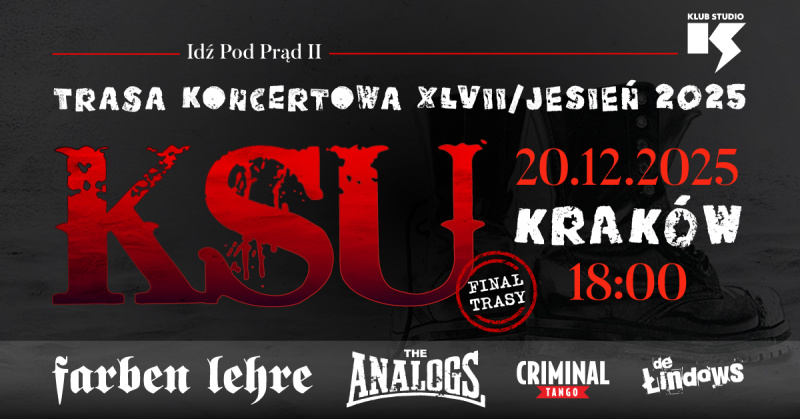 KSU wystąpi w Klubie Studio!