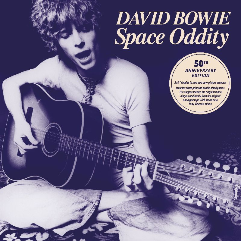 Dawid Bowie &quot;Space Oddity&quot; –podwójny, 7-calowy singiel zawierający nowe miksy przygotowane przez Tony&#039;ego Viscontiego