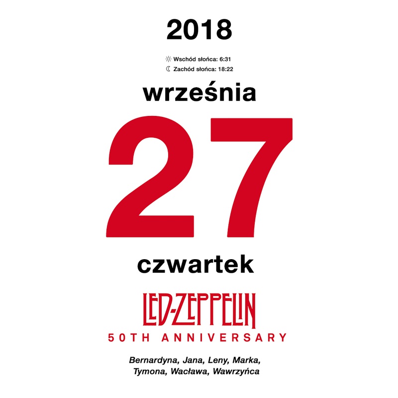 W najbliższy czwartek słuchaj radia! Świętujemy 50-lecie legendy rocka - zespołu Led Zeppelin