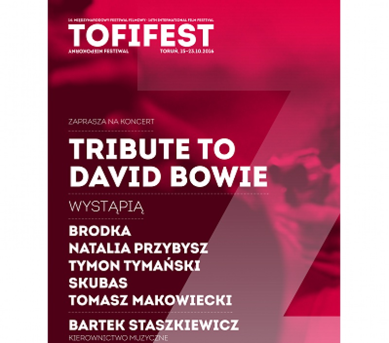 Tribute To David Bowie 22 października 2016 r. w Toruniu !