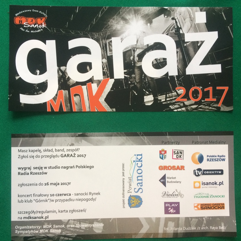 W Sanoku startuje kolejna edycja przeglądu &quot;Garaż 2017&quot;