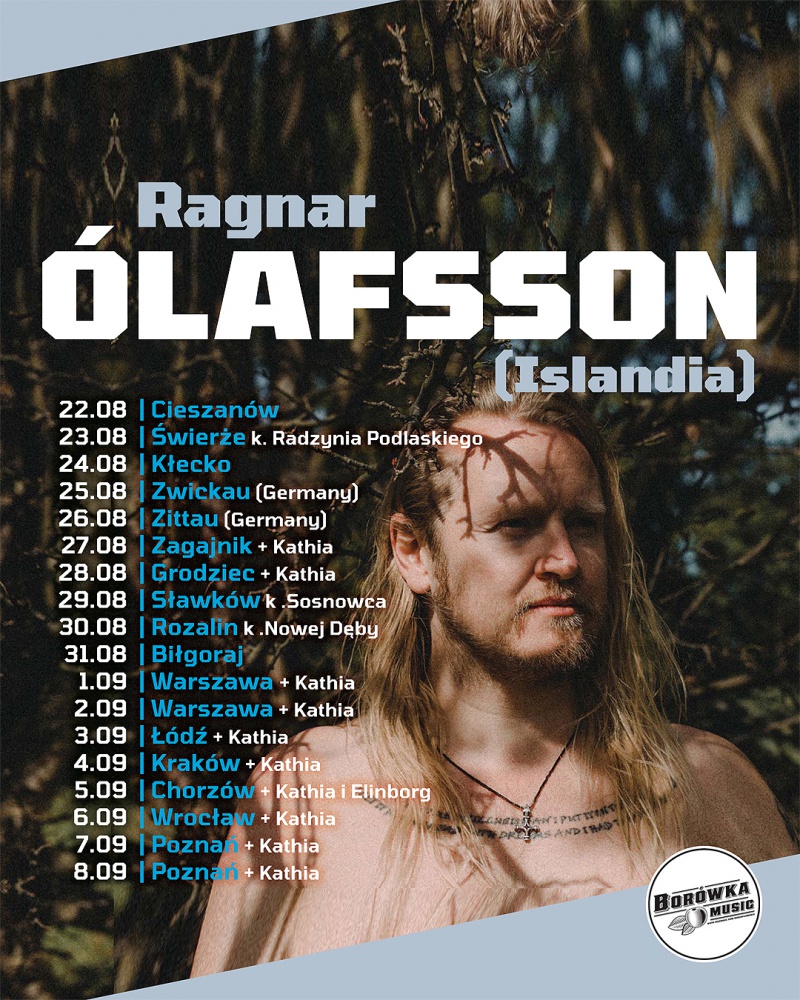 Ragnar Ólafsson - wydaje płytę i rusza w trasę po Polsce!!!