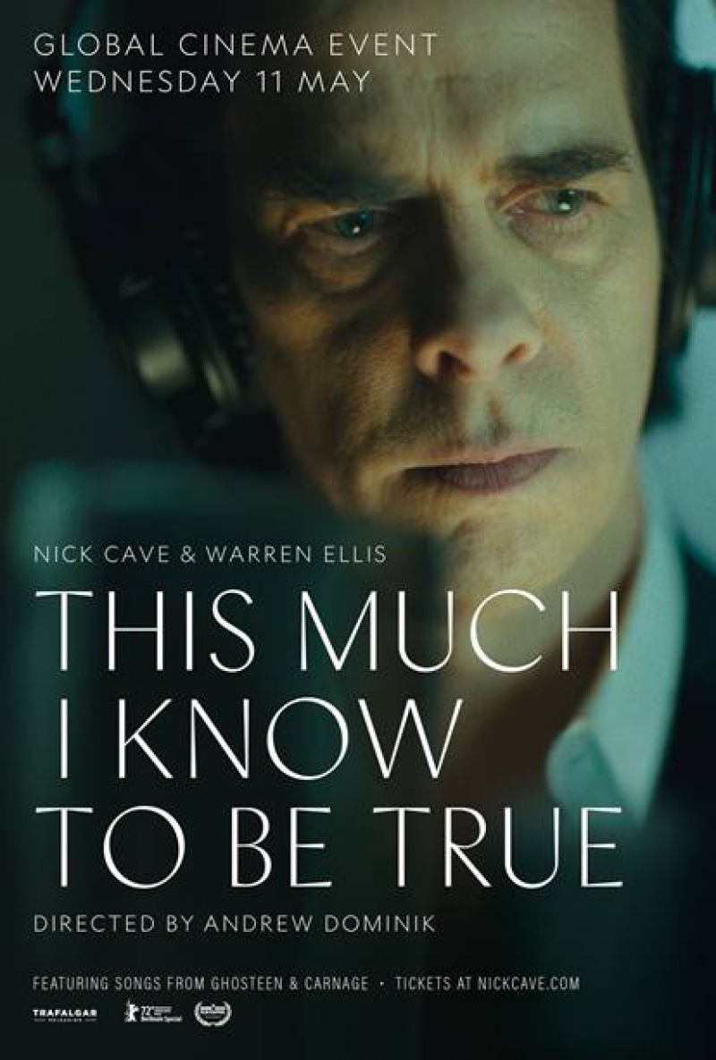 Nick Cave &amp; Warren Ellis:  trailer filmu Andrew Dominika „THIS MUCH I KNOW TO BE TRUE&quot;!