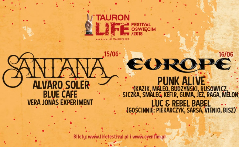 Europe oraz L.U.C. & Rebel Babel na scenie TLFO 2018!