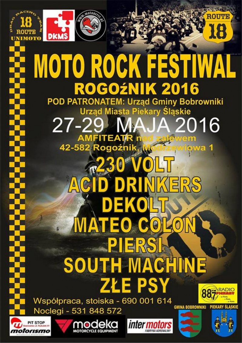 Mateo Colon zagra na Moto Rock i Festiwalu Mocnych Brzmień