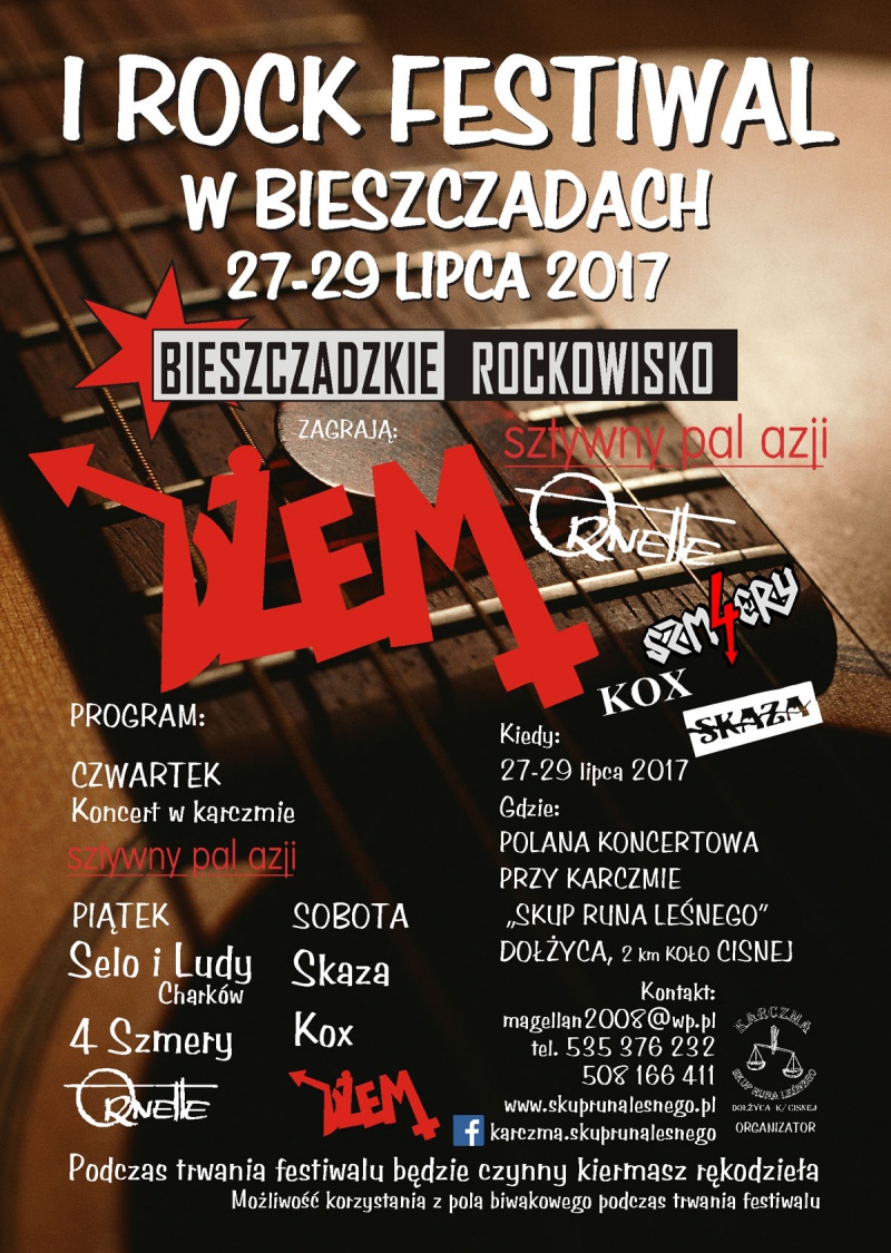 I Rock Festiwal w Bieszczadach