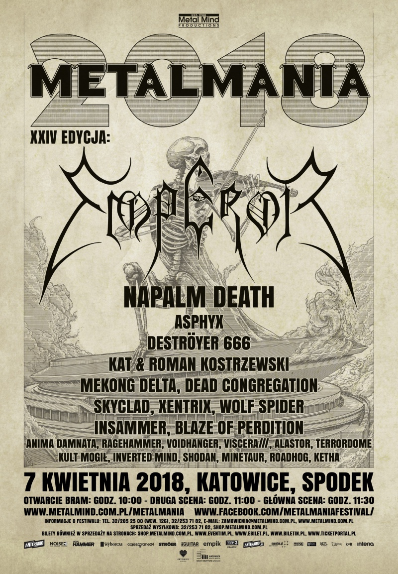 Metalmania - spotkania z zespołami i aktualny plan występów!