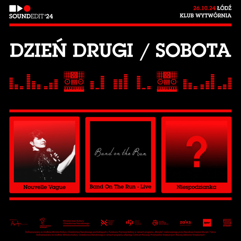 Soundedit ’24 – Nouvelle Vague i „Band On The Run – Live”
