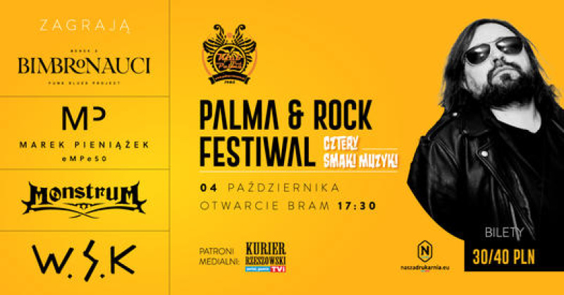 Rzeszów: Palma & Rock Festiwal startuje 4 października !