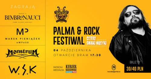 Rzeszów: Palma & Rock Festiwal startuje 4 października !