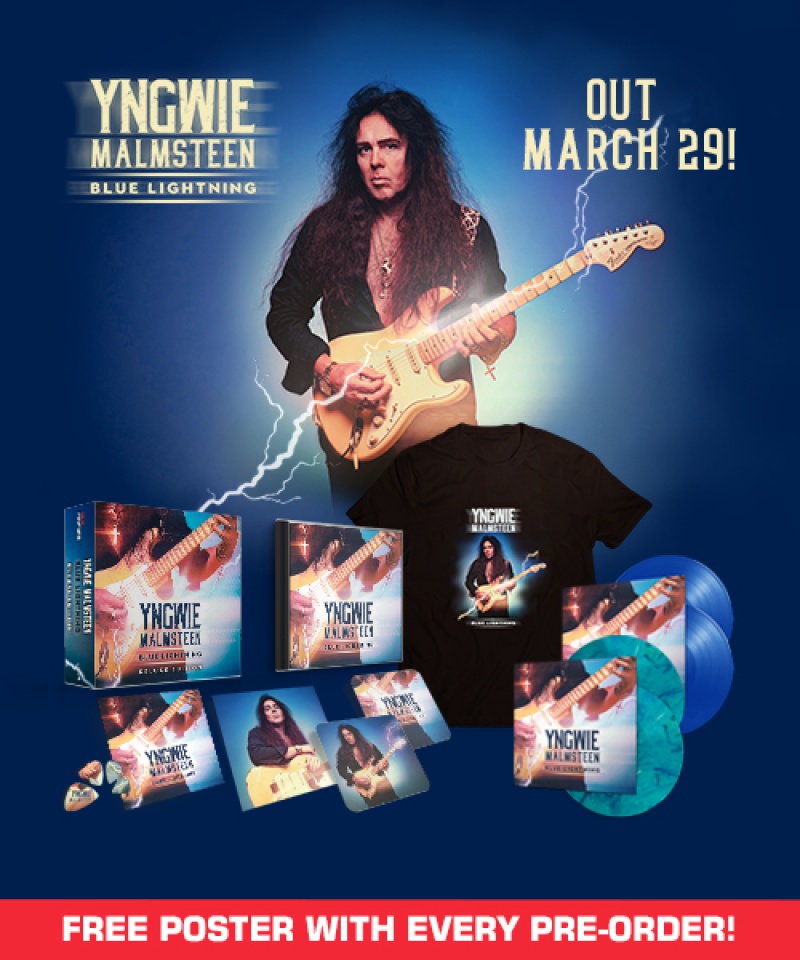 YNGWIE MALMSTEEN nowy album 29 marca