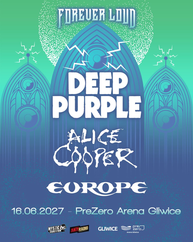 Deep Purple, Alice Cooper, Europe - Gliwice 2027 !