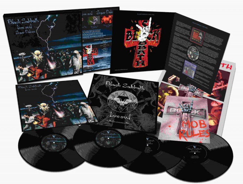 BLACK SABBATH  LIVE EVIL  JUBILEUSZOWE WYDANIE Z OKAZJI 40.ROCZNICY ALBUMU  SUPER DELUXE EDITION